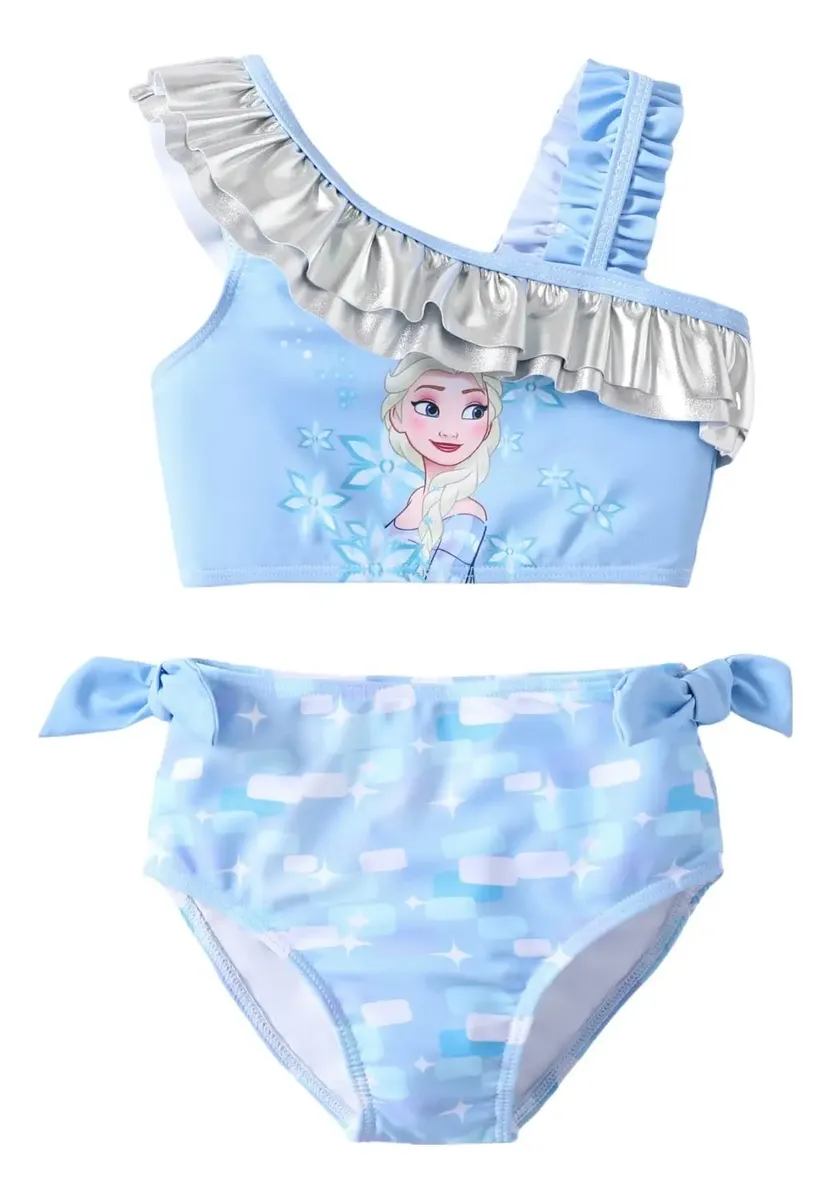 Traje De Baño Disney Frozen Elsa